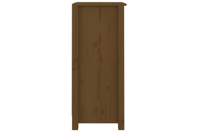 beBasic Skänkar 2 st honungsbrun 40x35x80 cm massiv furu - Brown - Förvaring - Förvaringsmöbler - Sideboard & skänk