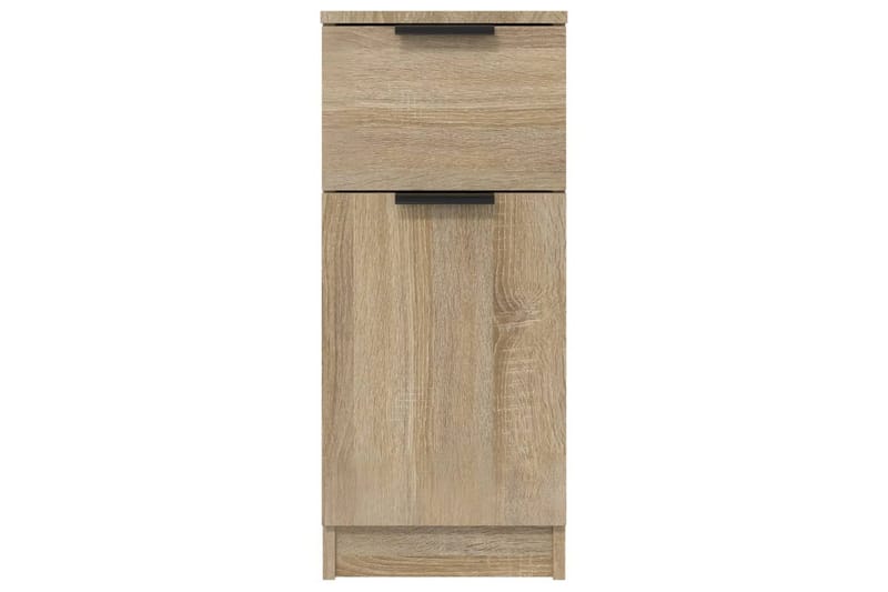 beBasic Skänkar 2 st sonoma-ek 30x30x70 cm konstruerat trä - Brown - Förvaring - Förvaringsmöbler - Sideboard & skänk