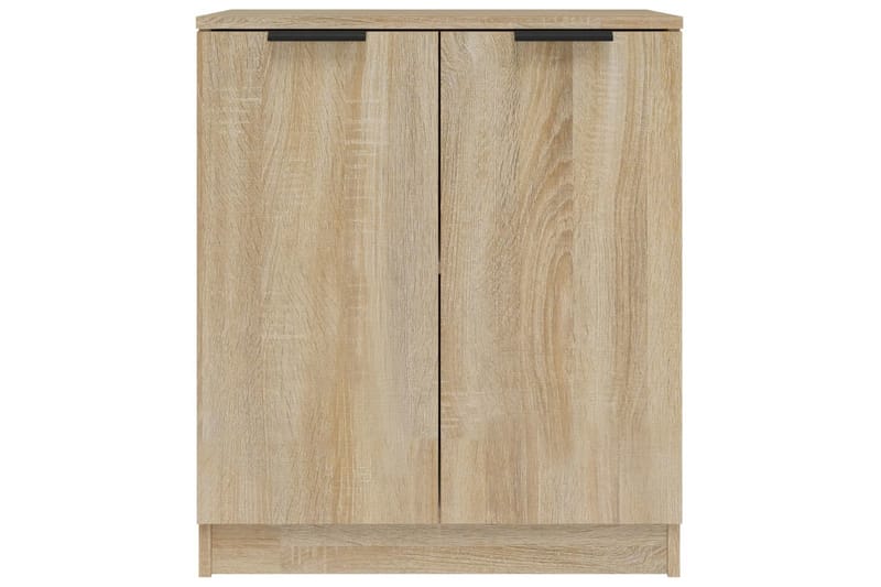 beBasic Skänkar 2 st sonoma-ek 60x30x70 cm konstruerat trä - Brown - Förvaring - Förvaringsmöbler - Sideboard & skänk