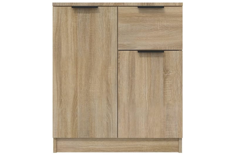 beBasic Skänkar 2 st sonoma-ek 60x30x70 cm konstruerat trä - Brown - Förvaring - Förvaringsmöbler - Sideboard & skänk