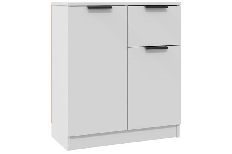 beBasic Skänkar 2 st vit 60x30x70 cm konstruerat trä - White - Sideboard & skänk