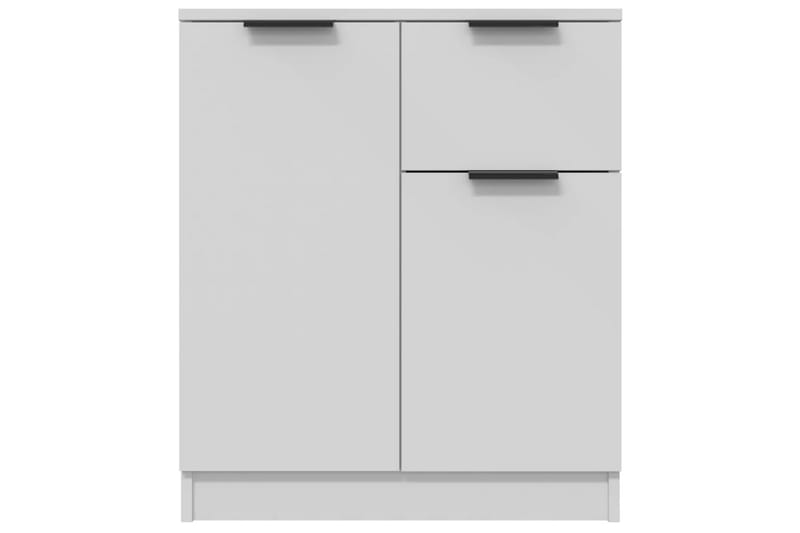 beBasic Skänkar 2 st vit 60x30x70 cm konstruerat trä - White - Sideboard & skänk