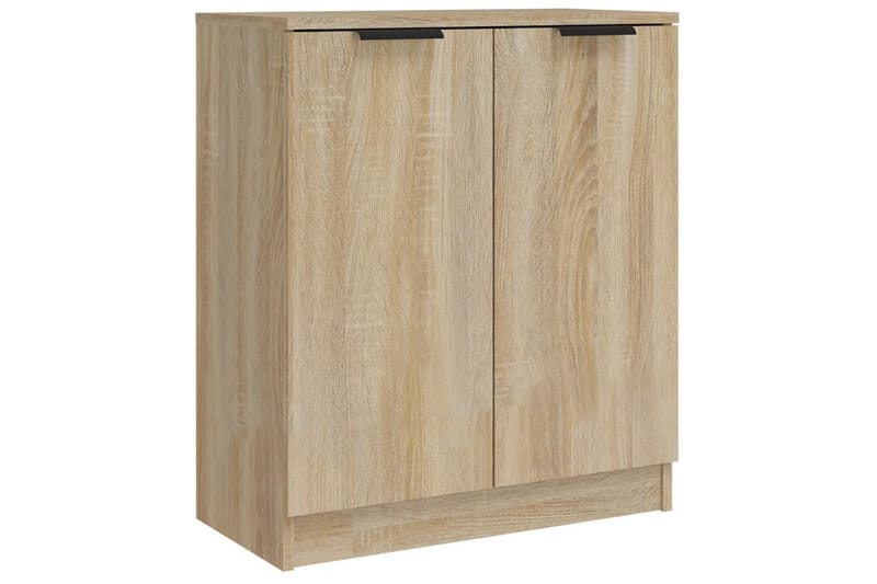 beBasic Skänkar 3 delar sonoma-ek konstruerat trä - Brown - Förvaring - Förvaringsmöbler - Sideboard & skänk