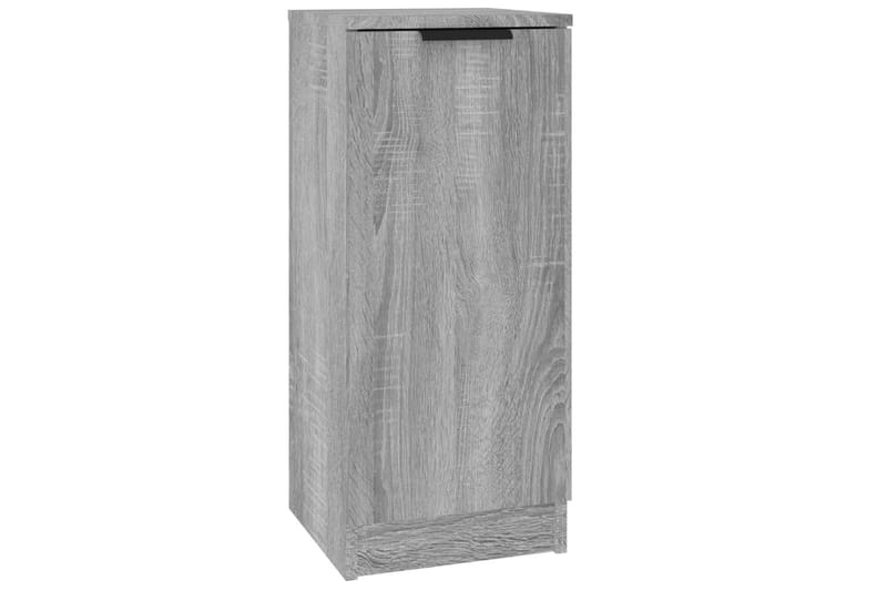 beBasic Skänkar 3 st grå sonoma konstruerat trä - Grey - Förvaring - Förvaringsmöbler - Sideboard & skänk
