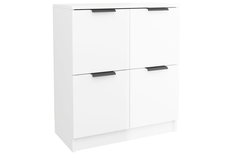 beBasic Skänkskåp vit högglans 60x30x70 cm konstruerat trä - White - Förvaring - Förvaringsmöbler - Sideboard & skänk
