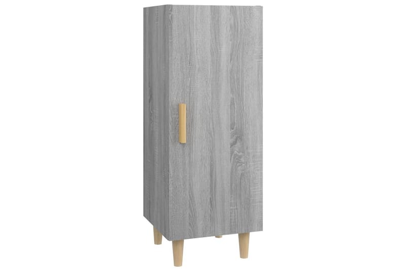 beBasic Skåp grå sonoma 34,5x34x90 cm konstruerat trä - Grey - Sideboard & skänk