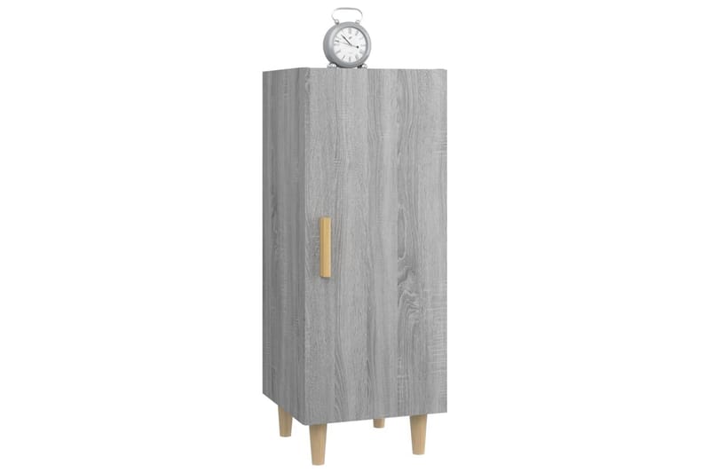 beBasic Skåp grå sonoma 34,5x34x90 cm konstruerat trä - Grey - Sideboard & skänk