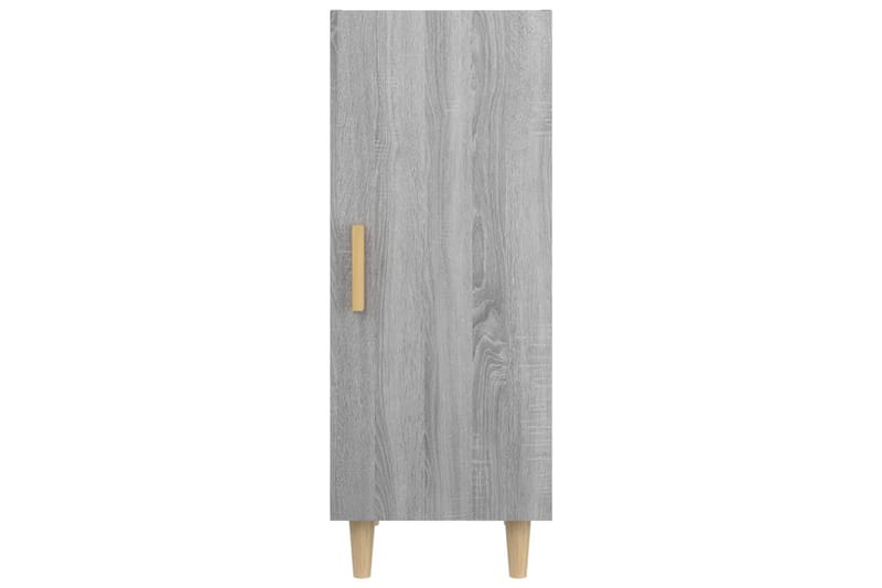 beBasic Skåp grå sonoma 34,5x34x90 cm konstruerat trä - Grey - Förvaring - Förvaringsmöbler - Sideboard & skänk