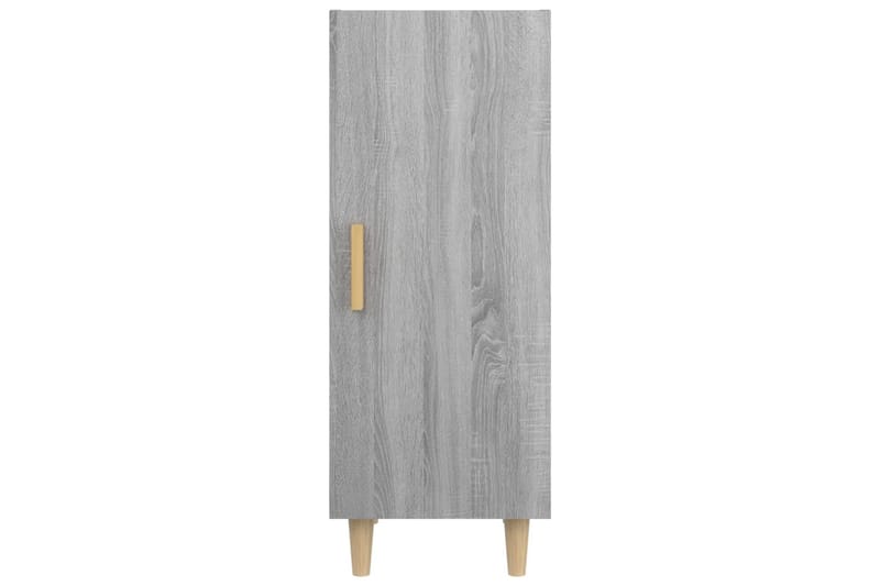 beBasic Skåp grå sonoma 34,5x34x90 cm konstruerat trä - Grey - Sideboard & skänk