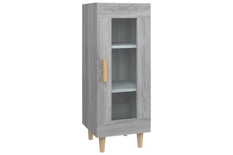 beBasic Skåp grå sonoma 34,5x34x90 cm konstruerat trä - Grey - Förvaring - Förvaringsmöbler - Sideboard & skänk