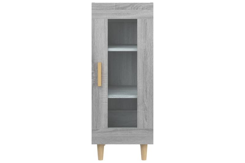 beBasic Skåp grå sonoma 34,5x34x90 cm konstruerat trä - Grey - Förvaring - Förvaringsmöbler - Sideboard & skänk