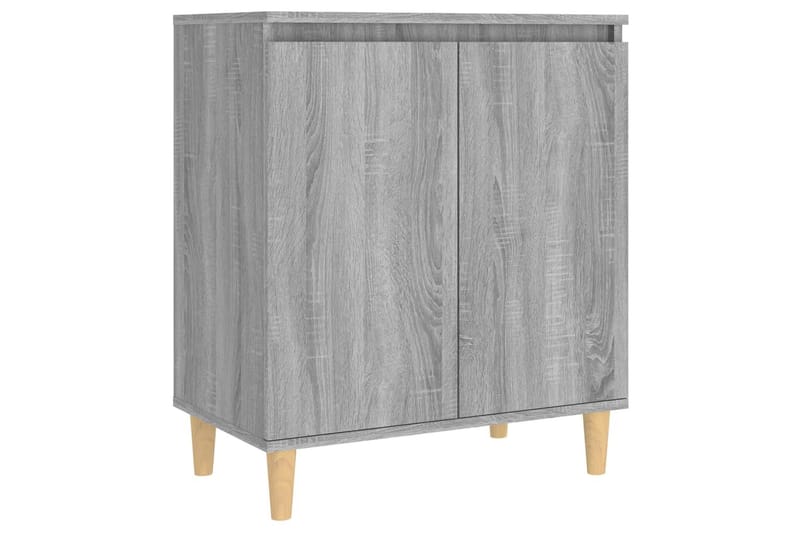 beBasic Skåp grå sonoma 60x35x70 cm konstruerat trä - Grey - Sideboard & skänk