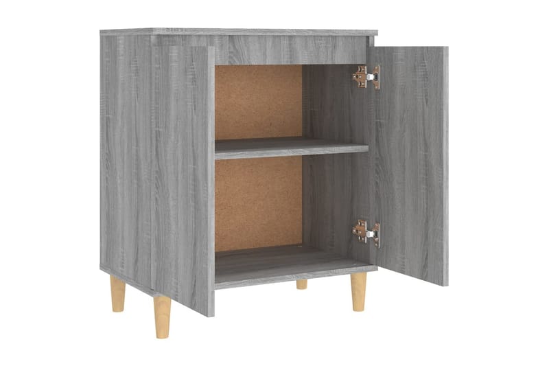 beBasic Skåp grå sonoma 60x35x70 cm konstruerat trä - Grey - Sideboard & skänk