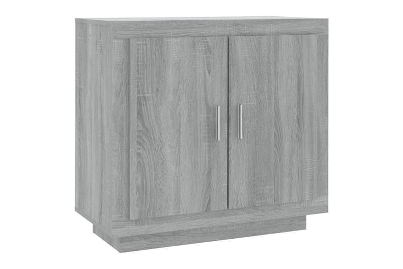 beBasic Skåp grå sonoma-ek 80x40x75 cm konstruerat trä - Grey - Sideboard & skänk