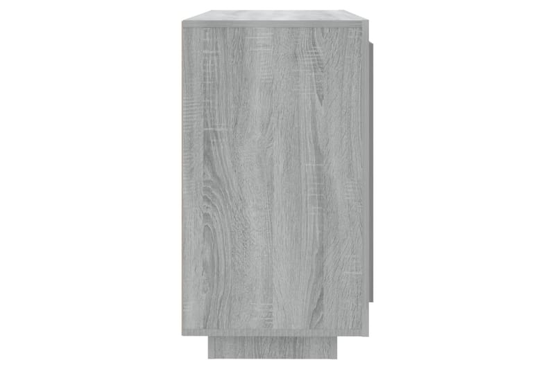 beBasic Skåp grå sonoma-ek 80x40x75 cm konstruerat trä - Grey - Sideboard & skänk
