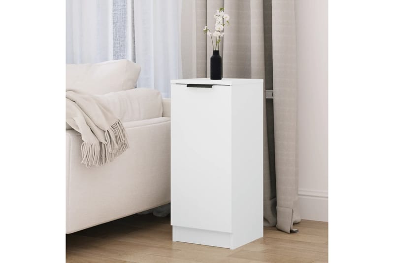 beBasic Skåp vit 30x30x70 cm konstruerat trä - White - Förvaring - Förvaringsmöbler - Sideboard & skänk