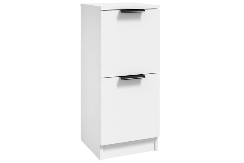 beBasic Skåp vit 30x30x70 cm konstruerat trä - White - Sideboard & skänk