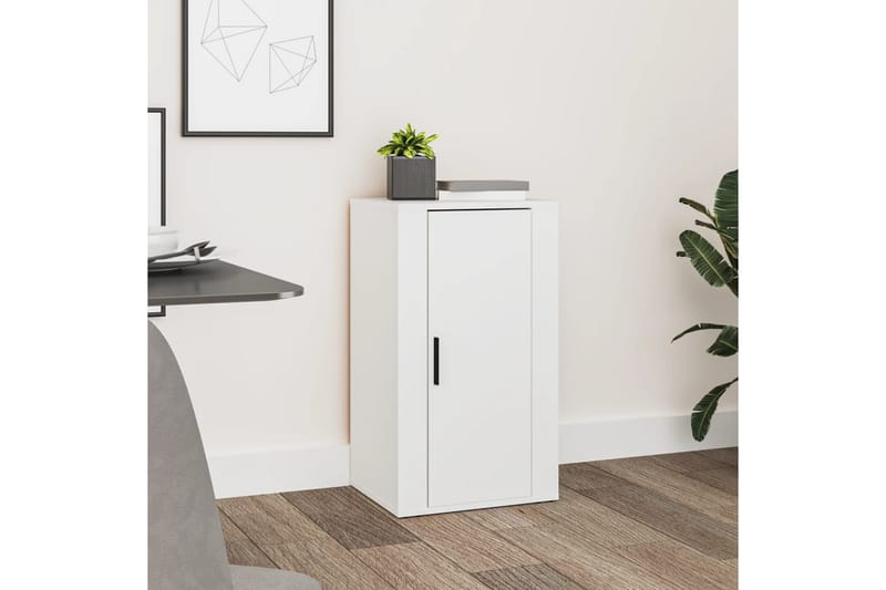 beBasic Skåp vit 40x33x70 cm konstruerat trä - White - Förvaring - Förvaringsmöbler - Sideboard & skänk