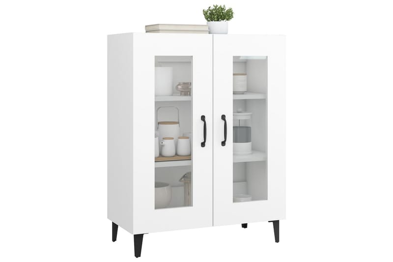 beBasic Skåp vit 69,5x34x90 cm konstruerat trä - White - Förvaring - Förvaringsmöbler - Sideboard & skänk
