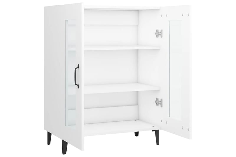 beBasic Skåp vit 69,5x34x90 cm konstruerat trä - White - Förvaring - Förvaringsmöbler - Sideboard & skänk