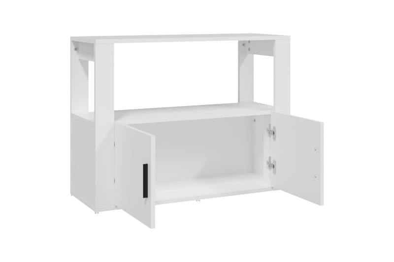 beBasic Skåp vit 80x30x60 cm konstruerat trä - White - Förvaring - Förvaringsmöbler - Sideboard & skänk