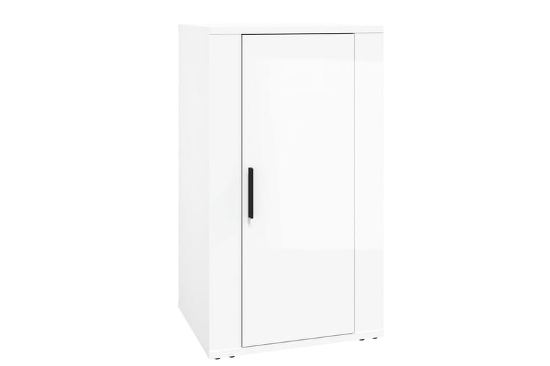 beBasic Skåp vit högglans 40x33x70 cm konstruerat trä - White - Sideboard & skänk