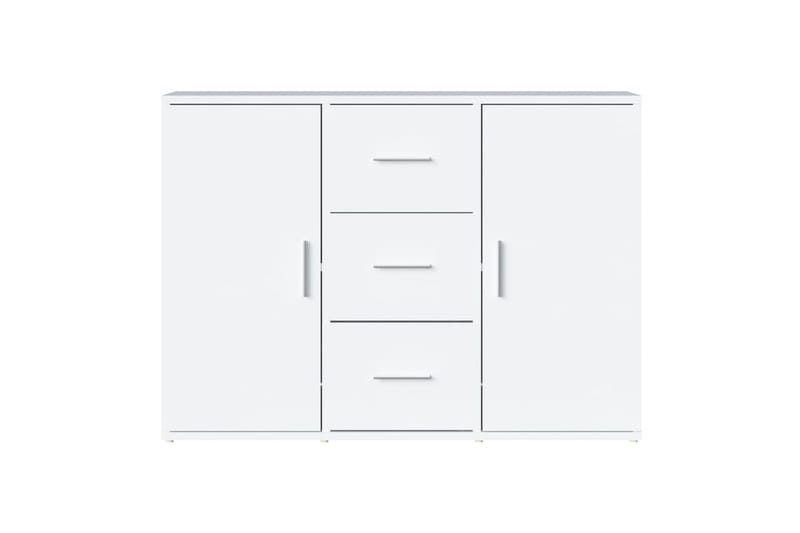beBasic Skåp vit högglans 91x29,5x65 cm konstruerat trä - White - Förvaring - Förvaringsmöbler - Sideboard & skänk