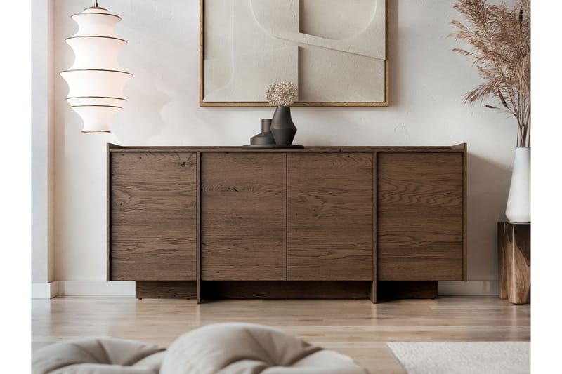 Bellia Skänk 200x38 cm - Brun - Förvaring - Förvaringsmöbler - Sideboard & skänk