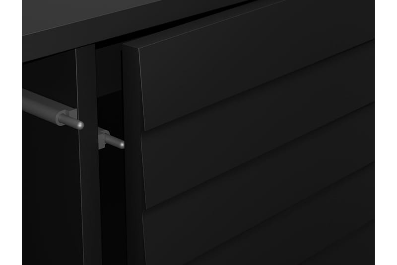 Belonger Byrå 120 cm - Svart - Förvaring - Förvaringsmöbler - Byrå