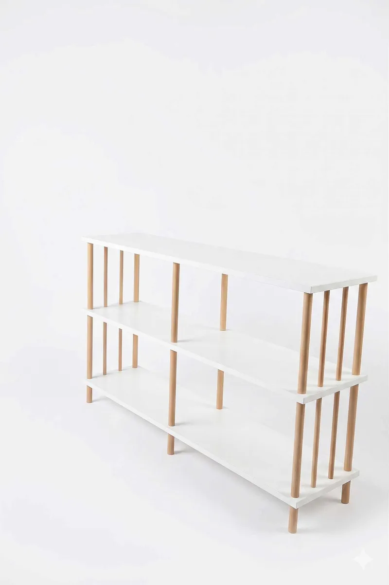 Belvo Sideboard 120x73x30 cm, Vit