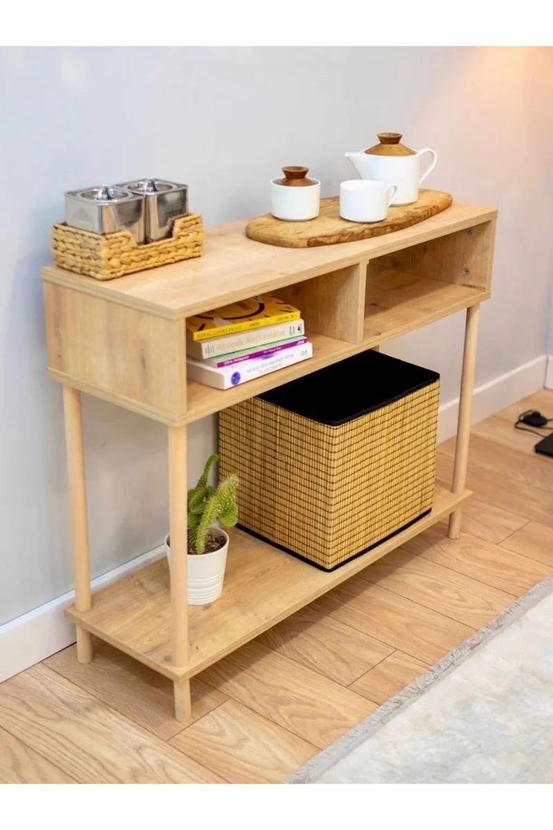 Belvo Sideboard 90x75x30 cm - Sapphire Oak - Förvaring - Förvaringsmöbler - Sideboard & skänk