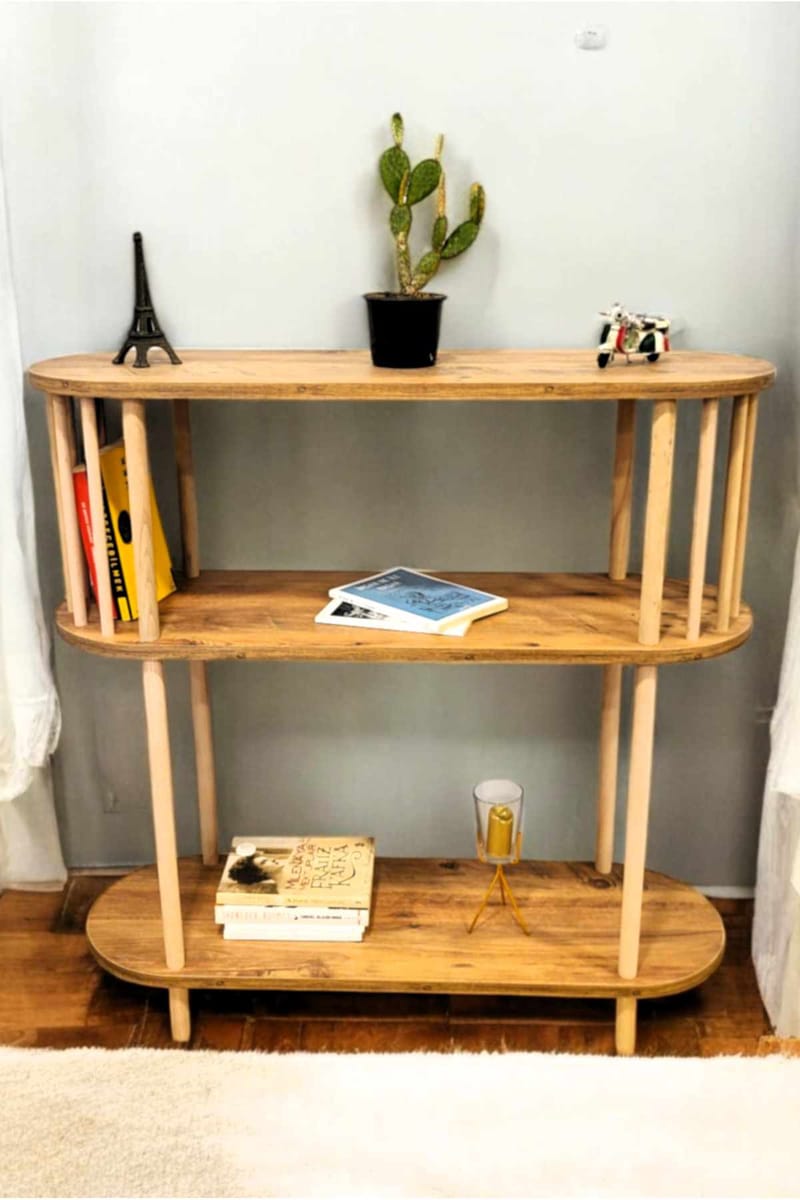 Belvo Sideboard 90x90x30 cm - Furu - Förvaring - Förvaringsmöbler - Sideboard & skänk