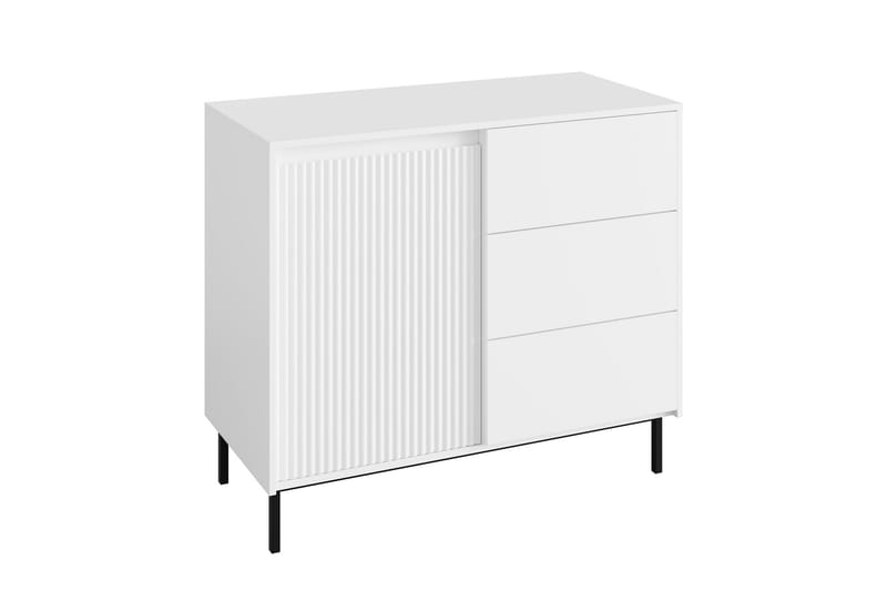 Bjurholm Byrå 103 cm, Vit