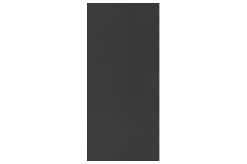 Bokhylla/skänk svart 66x30x130 cm spånskiva - Svart - Sideboard & skänk