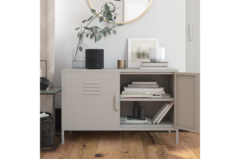 Bradford Skänk 100x40 cm Ljusgrå - Dorel Home - Förvaring - Förvaringsmöbler - Sideboard & skänk