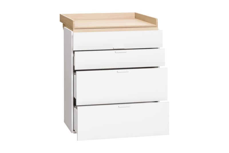 4You Byrå Vit - VOX - Förvaring - Förvaringsmöbler - Byrå - Hallbyrå