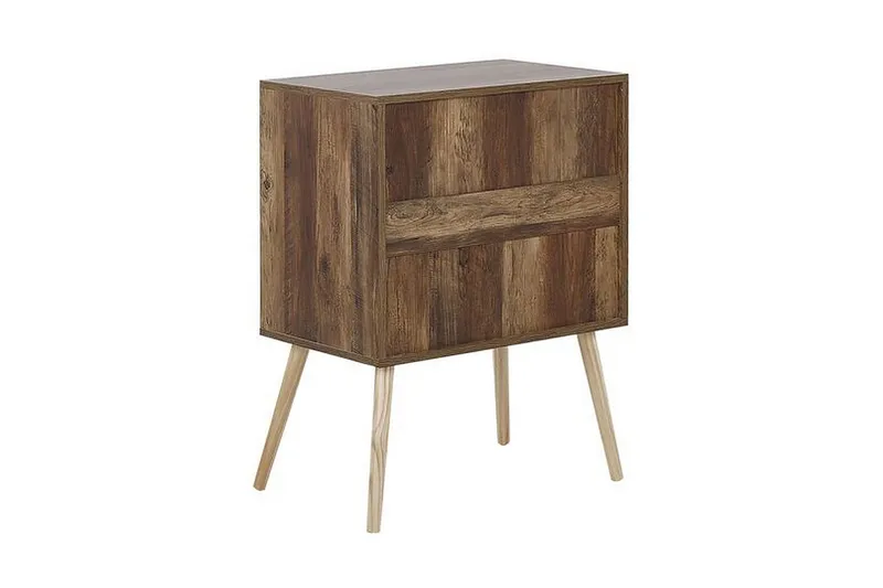 Abatley Byrå 60 cm - Mörkt Trä/Grå - Förvaring - Förvaringsmöbler - Byrå