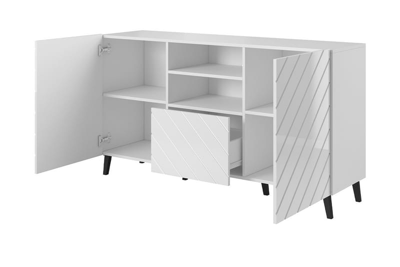 Abeto Byrå 150 cm - Vit - Förvaring - Förvaringsmöbler - Byrå