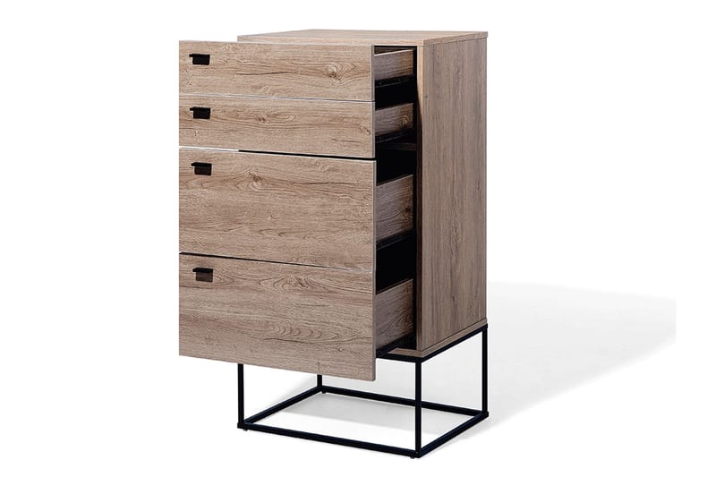 Acra Byrå 41|55 cm - Trä/Natur - Förvaring - Förvaringsmöbler - Byrå - Hallbyrå