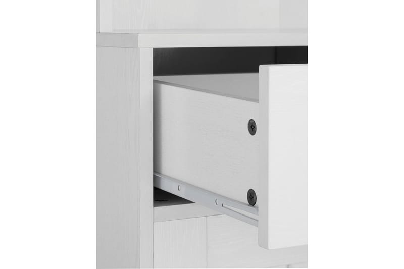 Adelynn Byrå m. Överskåp - Vit - Förvaring - Förvaringsmöbler - Byrå