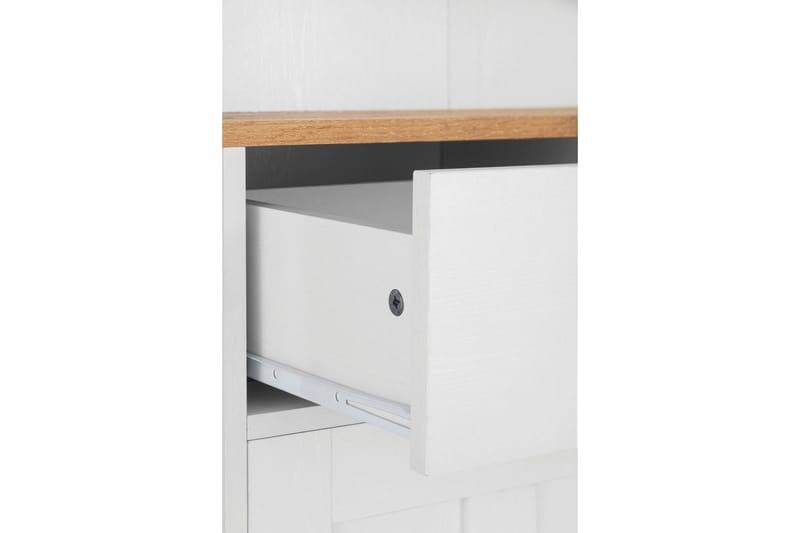 Adelynn Byrå m. Överskåp - Vit - Förvaring - Förvaringsmöbler - Byrå