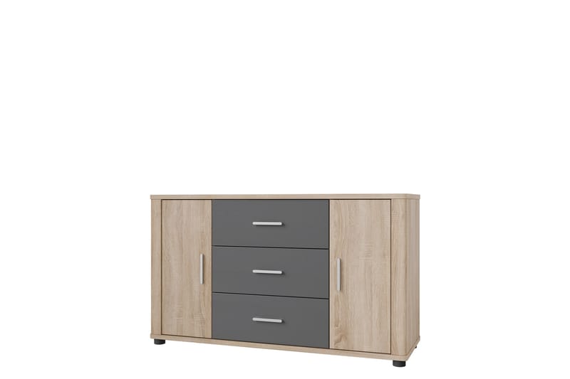 Afarin Byrå 127 cm - Brun - Förvaring - Förvaringsmöbler - Byrå