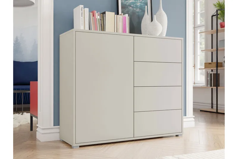 Agawal Byrå 100 cm - Beige - Förvaring - Förvaringsmöbler - Byrå - Hallbyrå