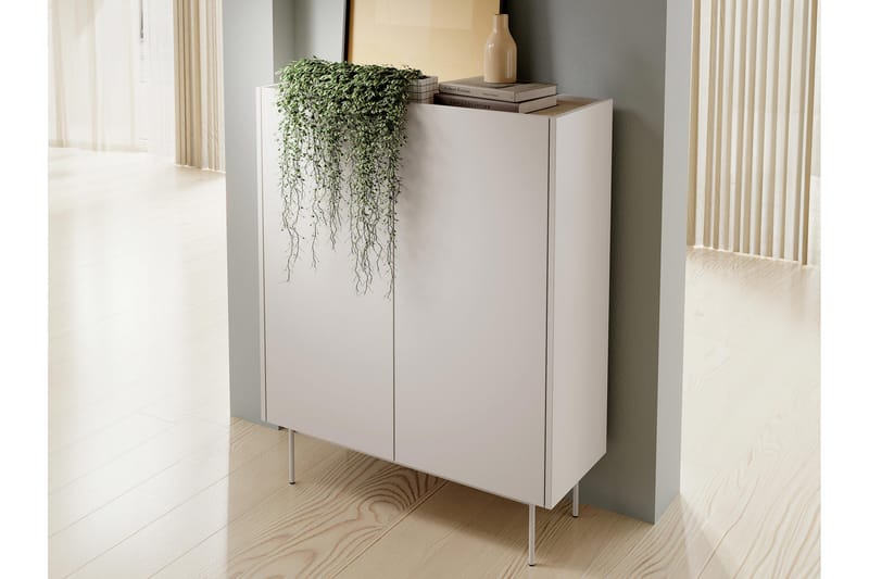 Akansh Byrå 97 cm - Beige - Förvaring - Förvaringsmöbler - Byrå - Hallbyrå