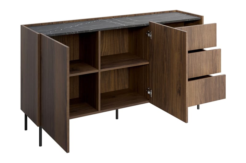 Akihito Byrå 160 cm - Brun - Förvaring - Förvaringsmöbler - Byrå