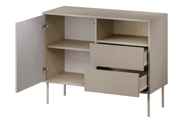 Akiko Byrå 100 cm - Beige - Förvaring - Förvaringsmöbler - Byrå - Hallbyrå