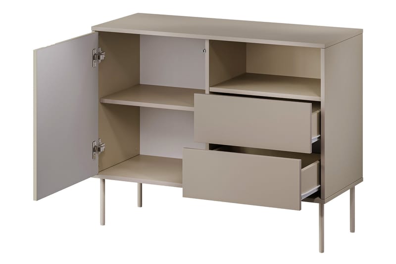 Akiko Byrå 100 cm - Beige - Förvaring - Förvaringsmöbler - Byrå - Hallbyrå