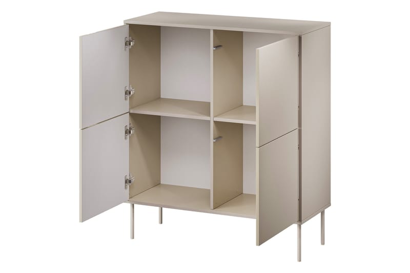 Akiko Byrå 100 cm - Beige - Förvaring - Förvaringsmöbler - Byrå - Hallbyrå