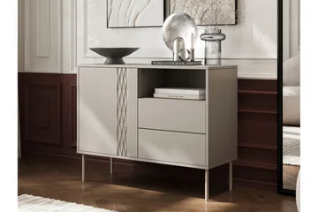 Akiko Byrå 100 cm - Beige - Förvaring - Förvaringsmöbler - Byrå - Hallbyrå