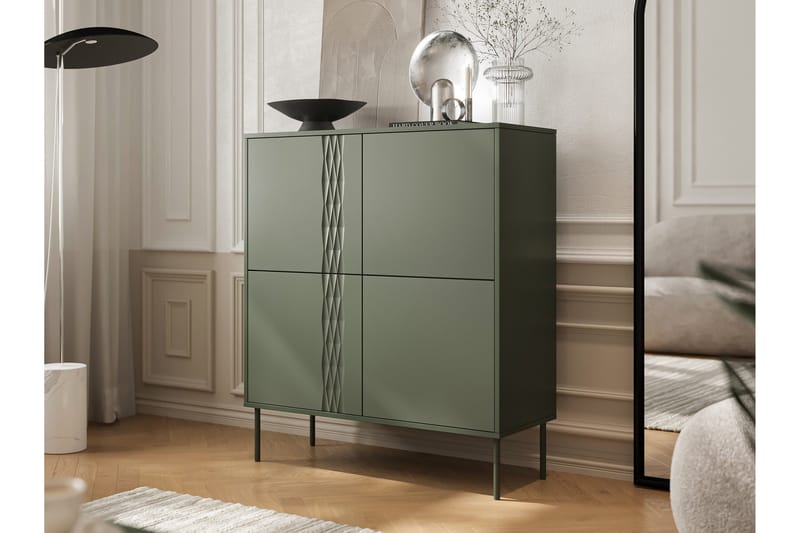 Akiko Byrå 100 cm - Grön - Förvaring - Förvaringsmöbler - Byrå - Hallbyrå
